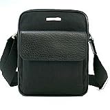 Ferragamo Black Nylon Flight Bag 24-6532BK-BK