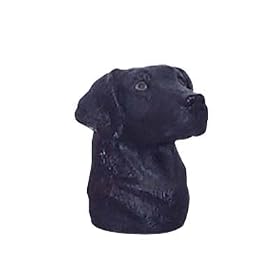 River's Edge� Animal Trailer Ball Cover; Black Lab by 