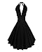 Luouse Women's 1950s Pin up Vintage Marilyn Monroe Rockabilly Swing Dress