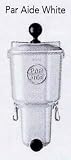 Putting Green - Golf Ball Washer - Deluxe - Par Aide - WHITE