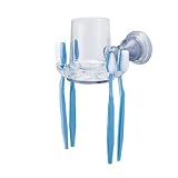 American Standard 8040.061.228 Prairie Field Clear Glass Tumbler Toothbrush Holder, Chrome... by American Standard