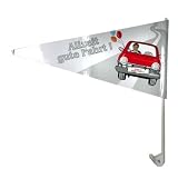 Autofahne ALLZEIT GUTE FAHRT - zeig Flagge!