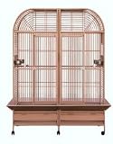 Huge 64 X 32 X 72 Wrought Iron Dome Top Bird Cage