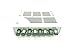 NEW OVATION 1C31181G02 REMOTE NODE BASE ASSEMBLY REV 5 I/O MODULE D510976