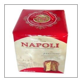 Napoli Panettone Cake - Traditional Italian Dessert, 2.2 lb /1000gr