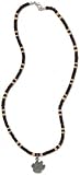 Clemson Tigers Men's Wood Bead Necklace (Alternate Color)
