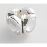 Pandora Trollbeads Compatible 925 Sterling Silver Charm Bead - Cute Doll Eyes Bead Compatible with Pandora, Troll, Biagi, Chamilia Bracelets