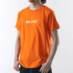 FAT SPORT 【FAT SPORT】Tシャツ 「FSTEE」　オレンジ