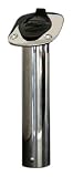 Buy Cheap   AFI 40018 Flush Mount Open End Fishing Rod Holder (Stamped Stainless Steel, 60 Degree Tube)