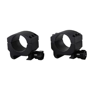 Burris 420180 XTR Rings (1-Inch, Low, Black)