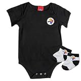 Onesie Steelers Black/Boot INF