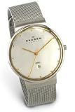 Skagen Men's Two-Tone Mesh Band Watch #355LGSC