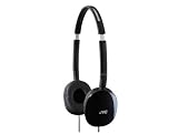from JVC JVC HA-S160-B-E FLATS Lightweight Headphones - Black Model HA-S160-B-E