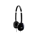 JVC HA-S160-B-E FLATS Lightweight Headphones - Black