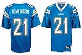 Reebok San Diego Chargers Ladainian Tomlinson Youth Premier Alternate Jersey Small