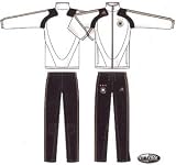 Adidas Men/s Germany Training Suit-white/black