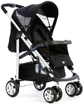 Zooper Waltz Black Waves Single Child Baby Stroller