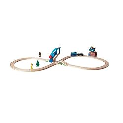 Thomas And Friends Wooden Railway - Bridge And Crane Figure 8 Set