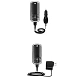 Essential Kit for the Motorola E1120 - includes Car and Wall Charger with Rapid Charge Technology - Gomadic Brand w/ TipExchange Technology