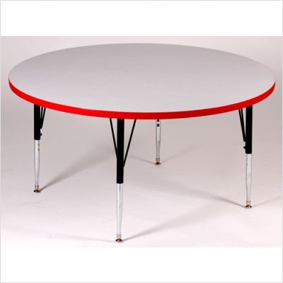 Picture of Correll Round Activity Table with Grey Granite Top A48RND-15-TP-35-XX-SL (Baby Activity Center)