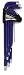 Tools & Hardware : Titan 12713 13-Piece Extra-Long Arm Ball Tip SAE Hex Key Set