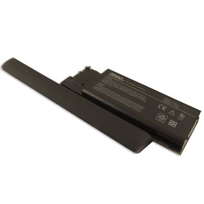(9-Cell) Extended Laptop Battery for Dell Latitude D620 D630 Series, PN 312-0383, 312-0384, 312-0386, JD634