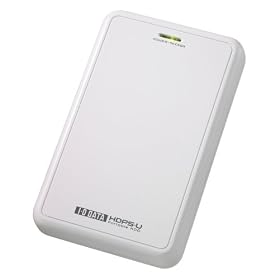 I-O DATA USB 2.0/1.1�Ή��|�[�^�u���n�[�h�f�B�X�N 320GB(�z���C�g) HDPS-U320