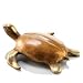 Sea Turtle Brass Paperweight (desk sculpture)