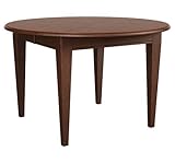 Color Cuisine Round Oval Table w/ 30 Contemporary Legs Cherry Finish - Broy ....