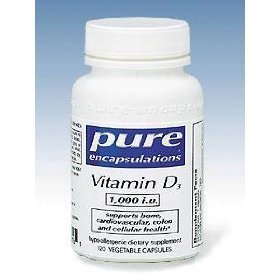 Pure Encapsulations Vitamin D3 1000 IU 120 Caps