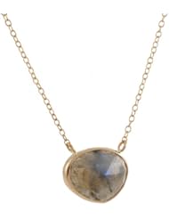 MELISSA JOY MANNING- Asymmetrical Labradorite Necklace