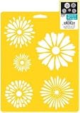 Delta Creative Stencil Mania 7x10 Stencil: Daisies