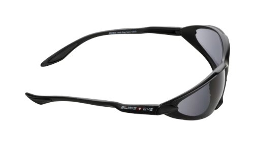 Swiss Eye Hunter Unisex Sports Sunglass - Black Matt, Medium