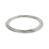 Eve's Addiction Sterling Silver Five Bangle Bracelet Set