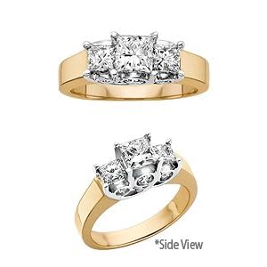 Certified 2 ct. tw. Diamond Anniversary Ring in 14kt. Gold