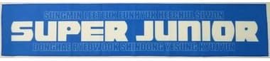 SuperJunior cheer towel (characters)