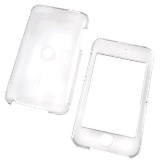 Clear Clip-On Cover For Apple iPod Touch (2nd generation)