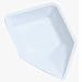Heathrow Scientific Polystyrene Pour-Boat Weighing Boat, White (Pack of 500)