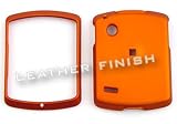 Motorola Hint QA30  Honey Burn Orange, Leather Finish  Hard Case/Cover/Faceplate/Snap On/Housing/Protector