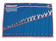 Westward 3XU44 Wrench Set, Combo, 17pc