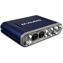 M-Audio Fast Track Pro 4x4 Mobile USB Audio/MIDI Interface with Preamps