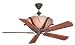 Ellington Ceiling Fans Corsica Model COR52ABZ5LKRCR2 in Aged Bronze. Indoor fan.