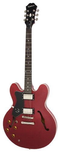 Epiphone Lefty Dot Archtop Electric Guitar Cherry