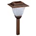 Tools & Hardware : Malibu Solar White Nichia LED Outdoor Plastic Garden Lights, Tarnished Copper with Frosted Glass Globe 8-Pack #LZ2005TC8