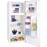 Frigidaire : FFPT10F0KW 23-7/16 9.9 Cu. Ft. Top Freezer Apartment Size Refrigerator - White