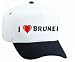 I Love Brunei White Cap