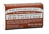 Dr. Bronners Magic Soaps Organic Castile Bar, Eucalyptus 5oz from Dr. Bronners Magic Soaps