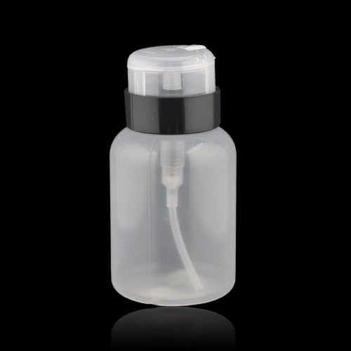 Primeshop-Nail Art Polish Remover Cleanser Dispenser Empty Container Aceton Pump Bottle
