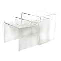Transparent Acrylic Nesting Tables