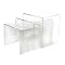 Transparent Acrylic Nesting Tables